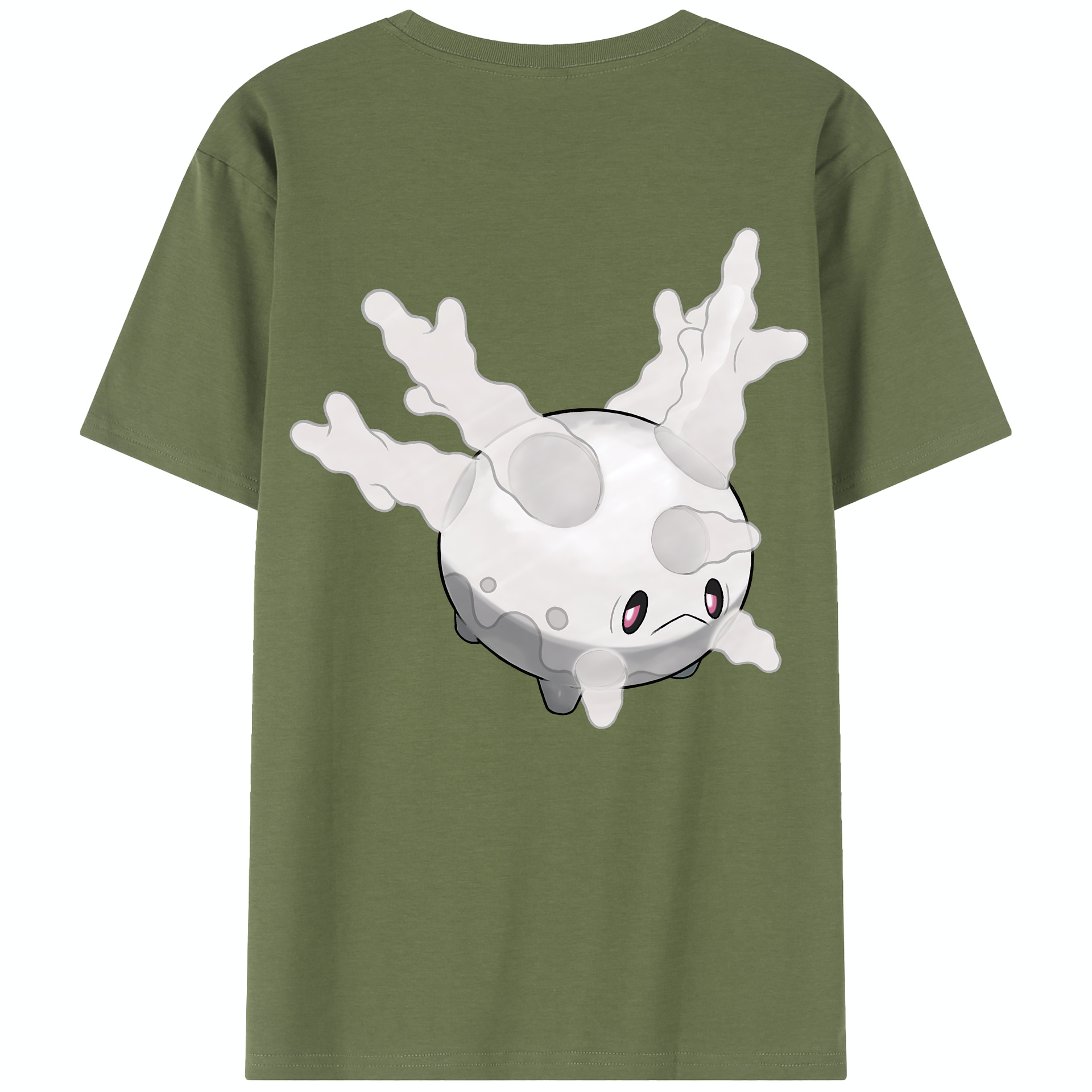 （画像用） ポケットモンスター Pokémon 綿100％半袖Tシャツ（背面プリント）